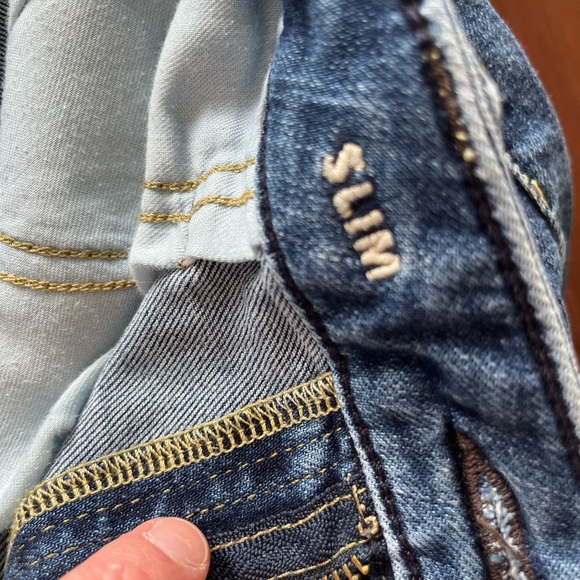 American eagle Men's Blue Jeans size 34 - Picture 4 of 7